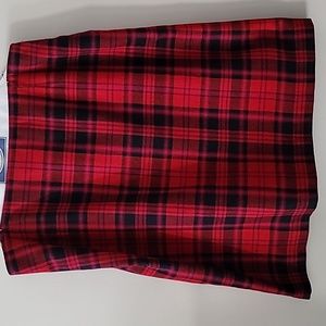 Talbots Plaid Women’s skirt Size 16W